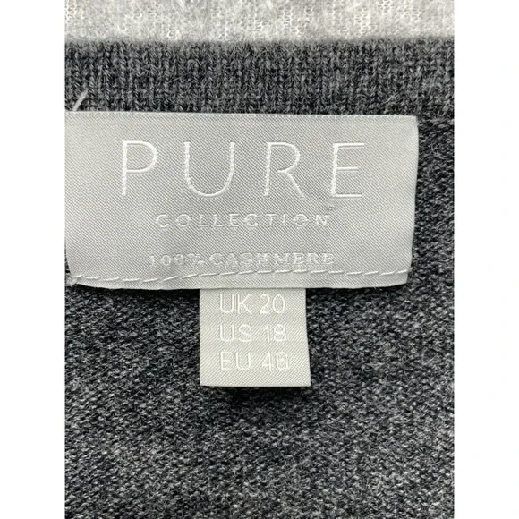 Eileen Fisher Sweater Womens Extra Large Black Merino Wool Ribbed Pullover Long - Picture 13 of 16